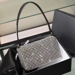 Diamond-filled handbag