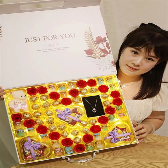 Dove chocolate gift box